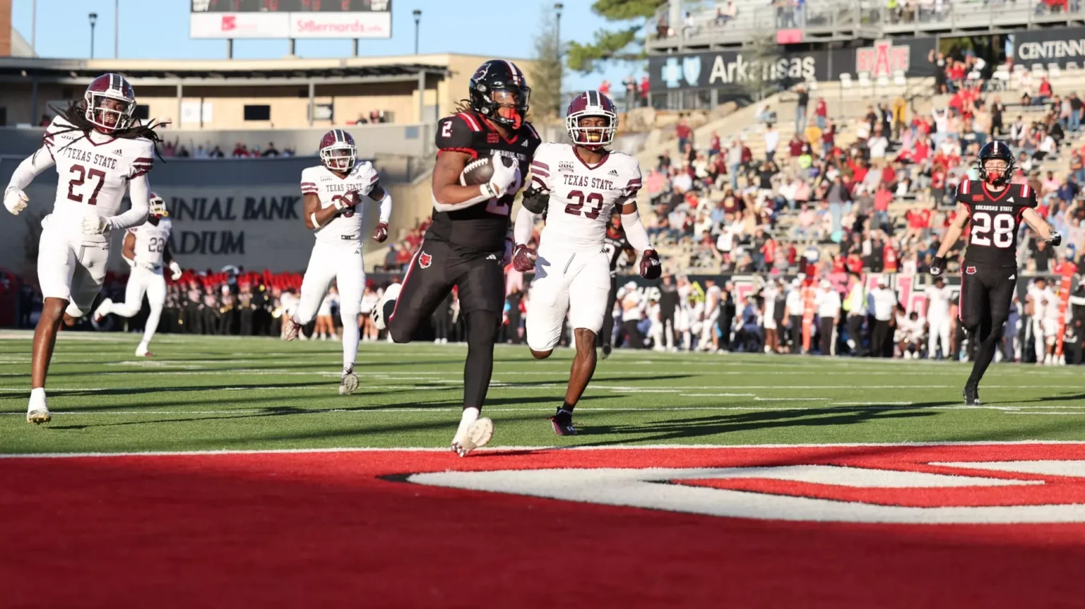 Arkansas State Football Player Arrested Following DWI Crash