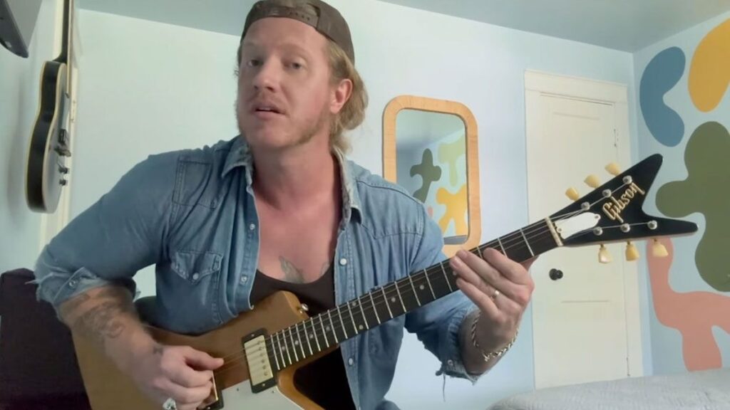 “All of my favorite players – Paul Kossoff, Leslie West, Jimi Hendrix – play with tonal perfection, but it also often sounds like they’re hanging on by a thread!” Jared James Nichols teaches you the wild drop D blues stomp he wrote with Tyler Br