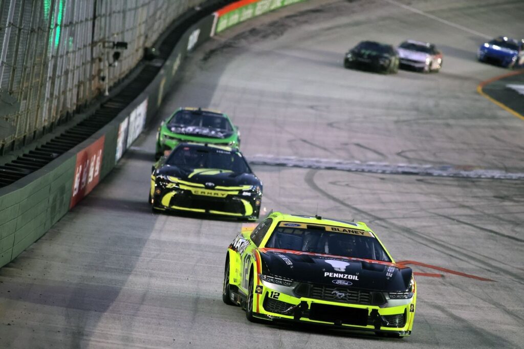 Ryan Blaney’s radio hijacked by nephew during Bristol NASCAR race