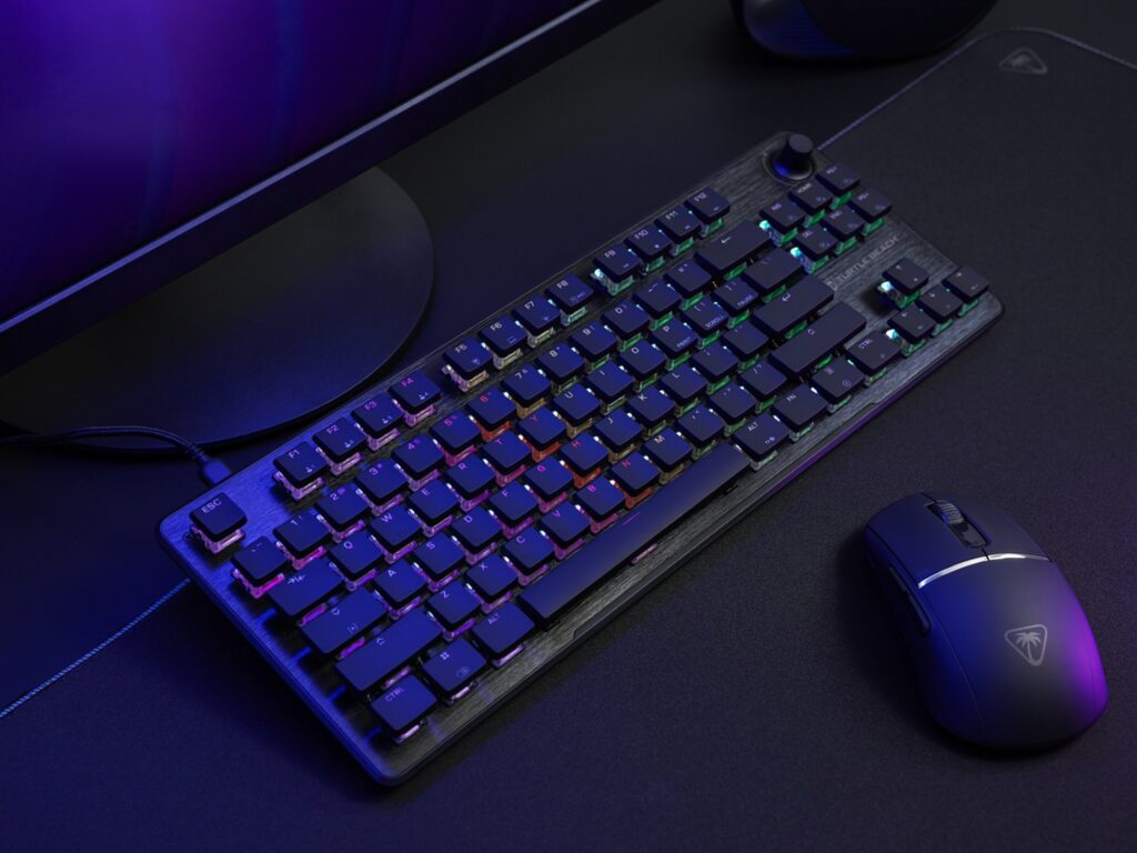 Turtle Beach debuts the Vulcan II TKL hot-swappable keyboard and Burst II Pro 8K wireless gaming mouse