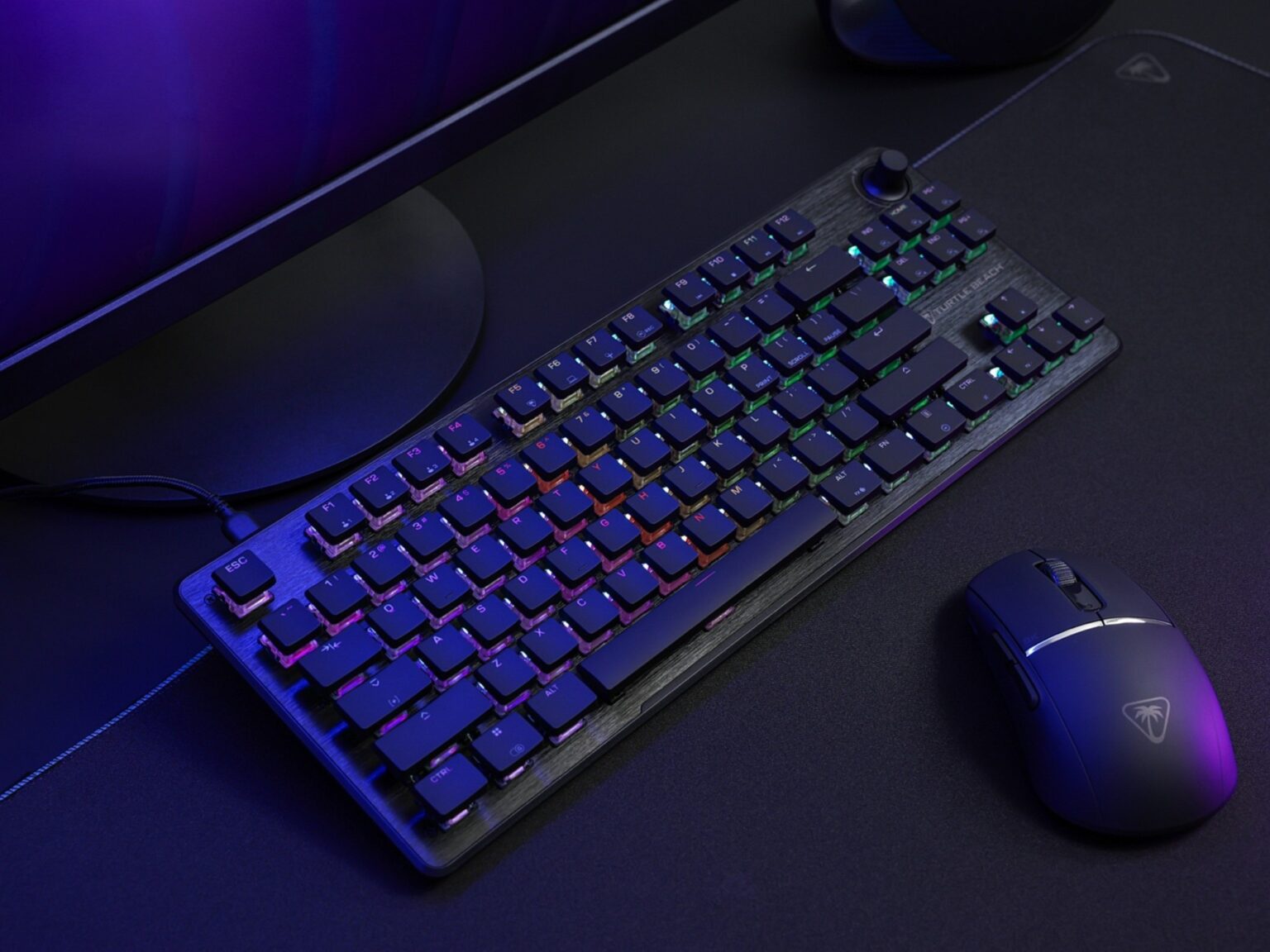 Turtle Beach debuts the Vulcan II TKL hot-swappable keyboard and Burst II Pro 8K wireless gaming mouse