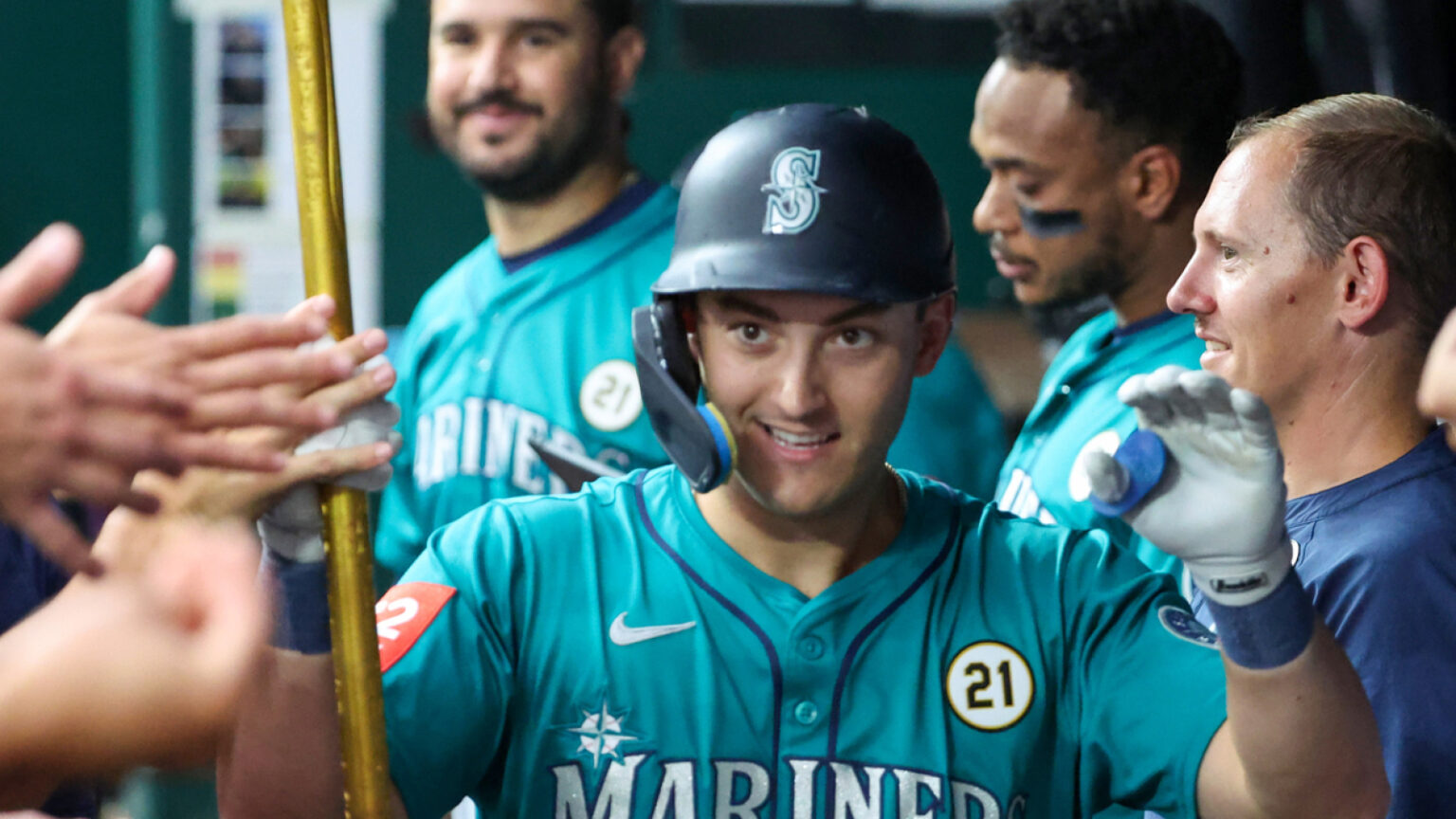 Cal Raleigh was not the only Mariner to make history on Tuesday