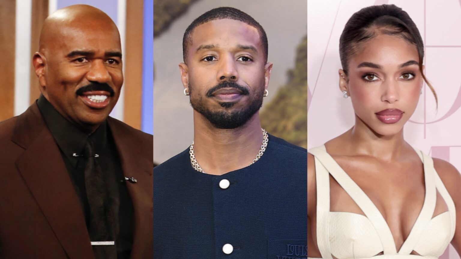 Steve Harvey Seemingly Reflects On Viral Hug With Michael B. Jordan Following His Breakup With Lori & How She Reacted (WATCH)