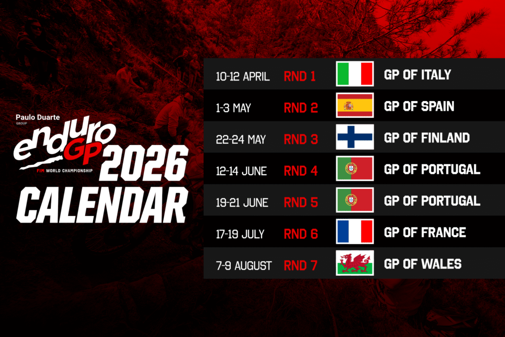 GP of France added to 2026 FIM EnduroGP calendar