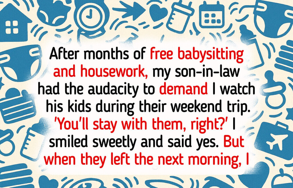 My Son-in-Law Assumed I’d Be His Free Maid—The Reality Check Hit Hard