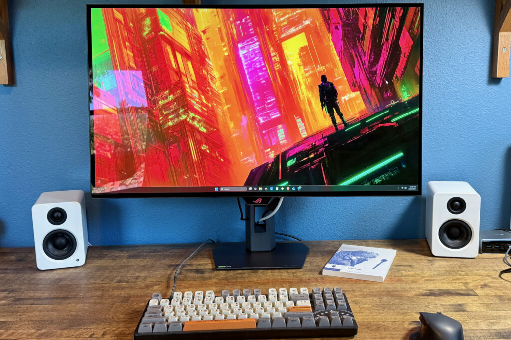 Asus ROG Strix OLED XG32UCWG review: A dual-mode monitor that shines