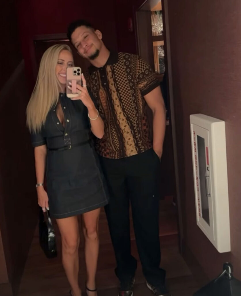 Patrick and Brittany Mahomes enjoy sweet date night at his and Travis Kelce’s new restaurant
