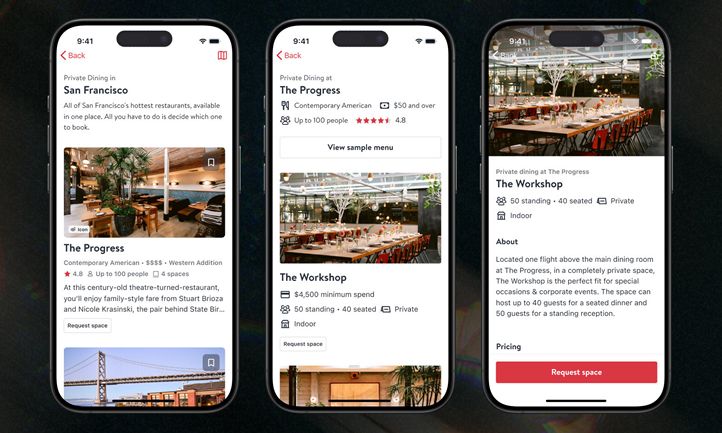 OpenTable Launches All-in-One Marketplace for Private and Group Dining OpenTable Launches All-in-One Marketplace for Private and Group Dining