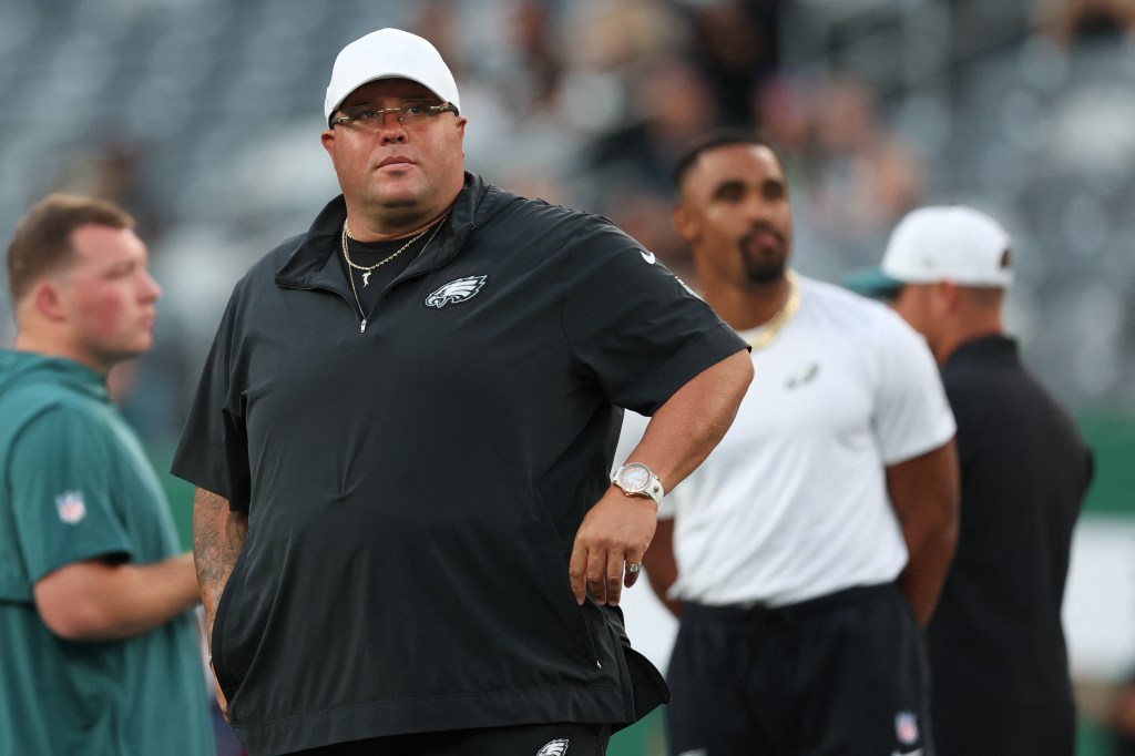 Eagles security boss Big Dom fined $75,000 for texting violation against Jets Eagles security boss Big Dom fined $75,000 for texting violation against Jets