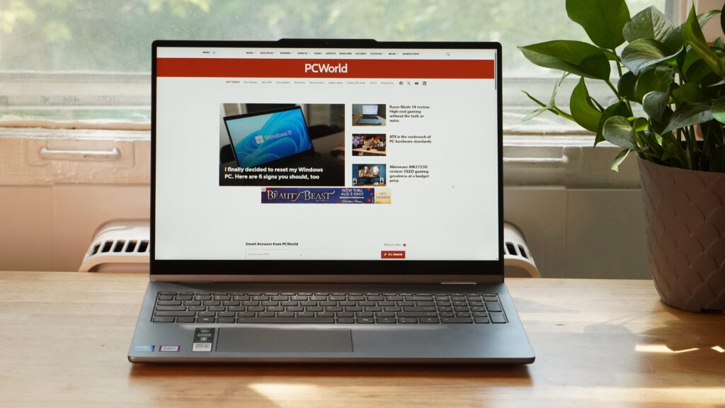 This 2-in-1 Lenovo laptop with Core 5 CPU and 16GB RAM is just $410