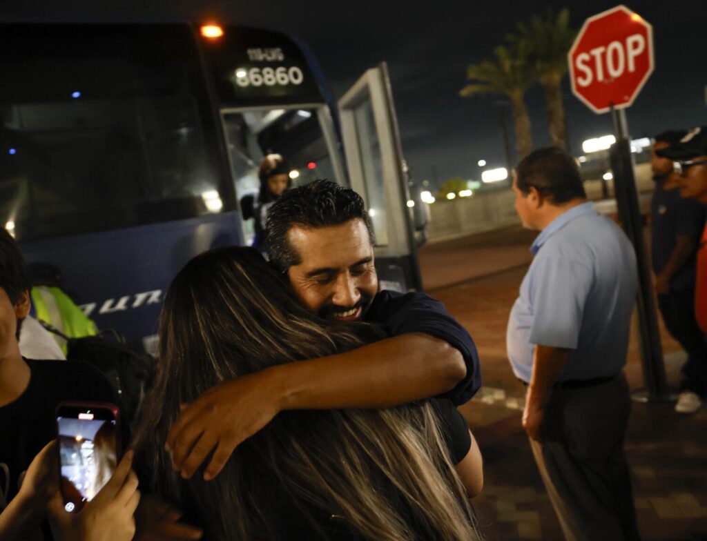 His cellmates self-deported. He fought to get back to his family His cellmates self-deported. He fought to get back to his family