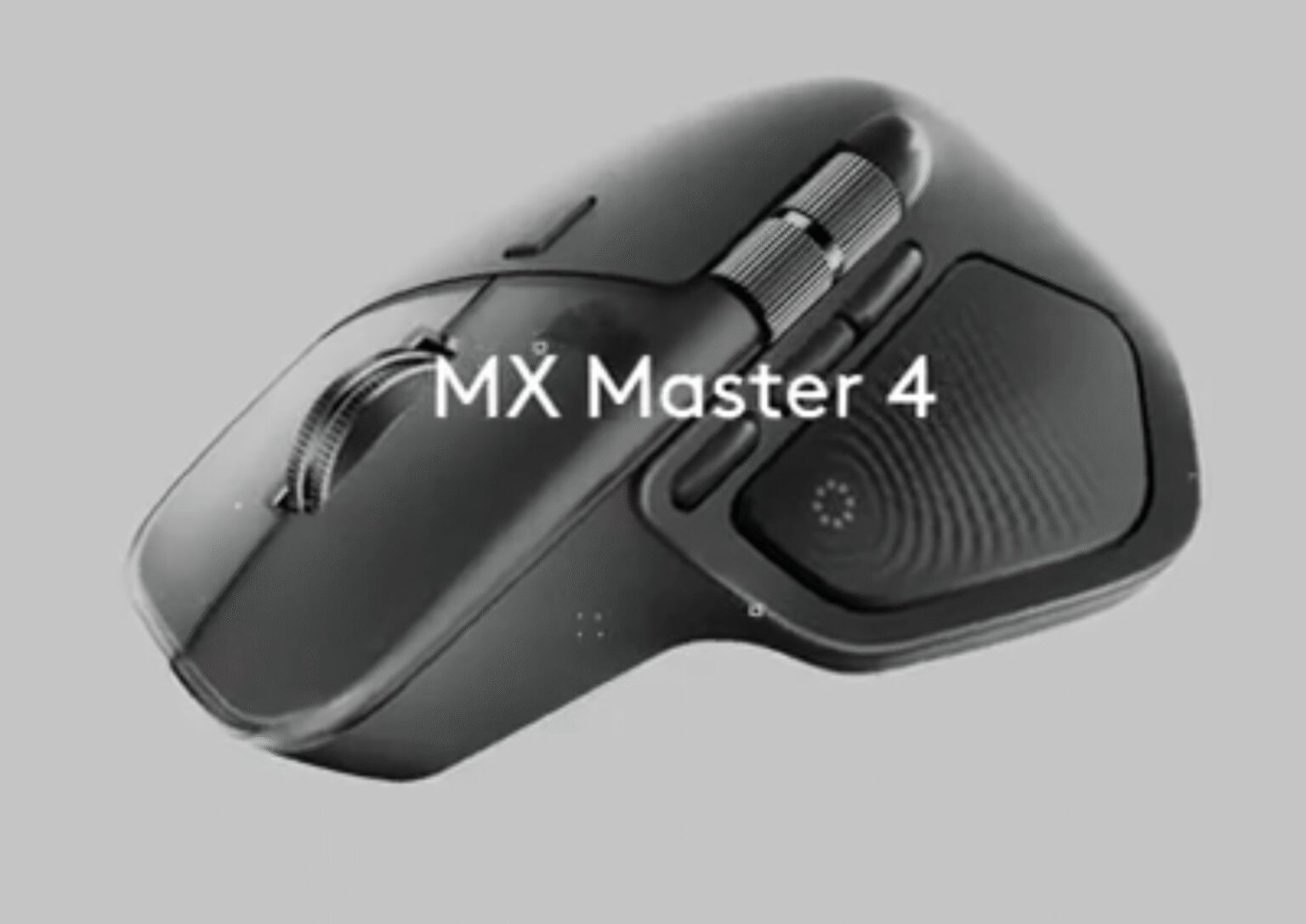 Logitech MX Master 4: New 37-second release video leaks ahead of official launch, confirming key features