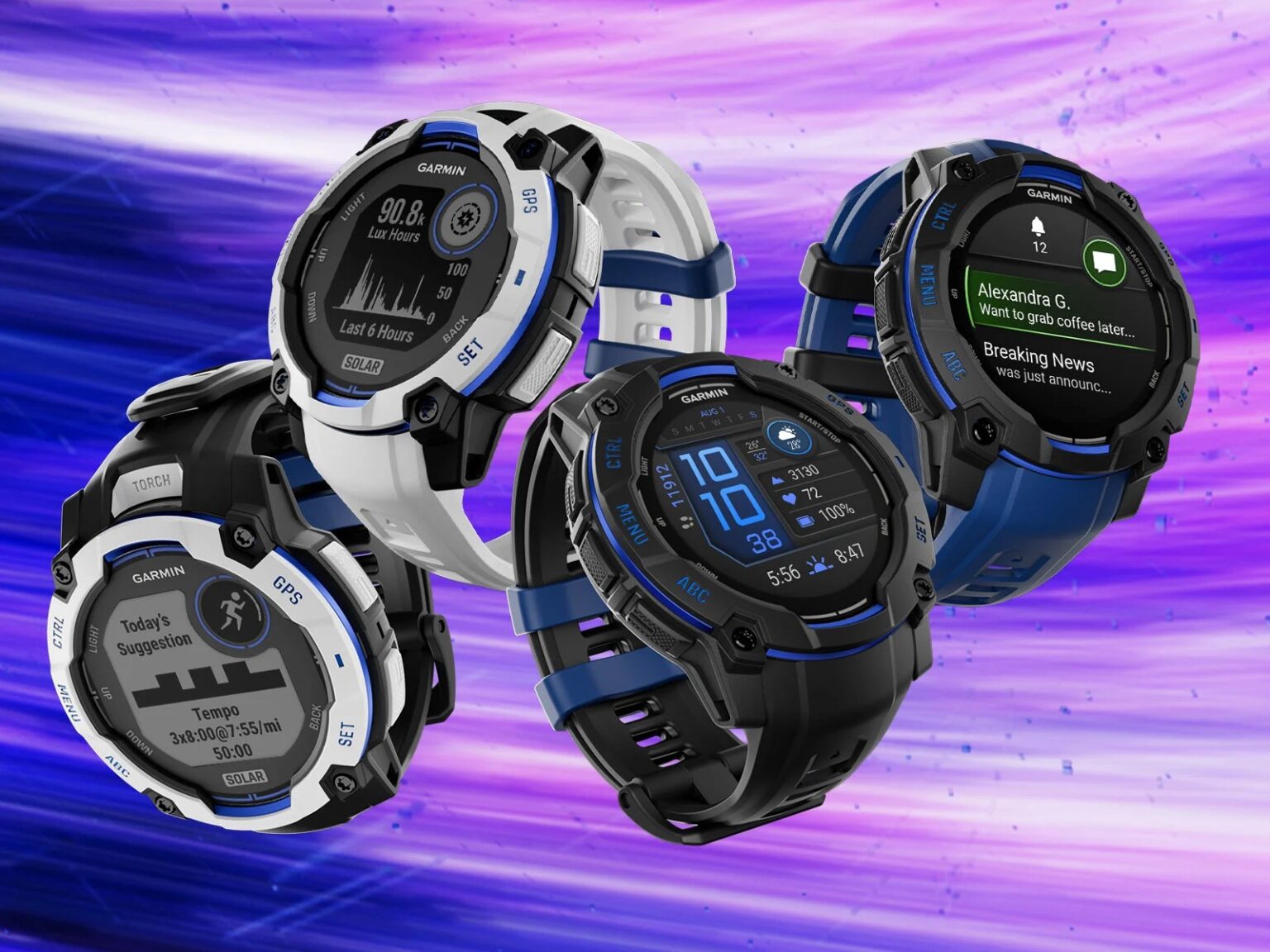 Limited edition Garmin smartwatches in bold colorways now available Limited edition Garmin smartwatches in bold colorways now available