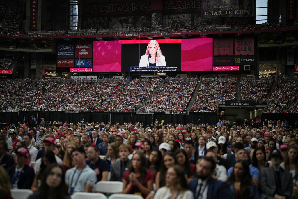 Kirk’s memorial was caught between the Sermon on the Mount and spiritual warfare Kirk’s memorial was caught between the Sermon on the Mount and spiritual warfare