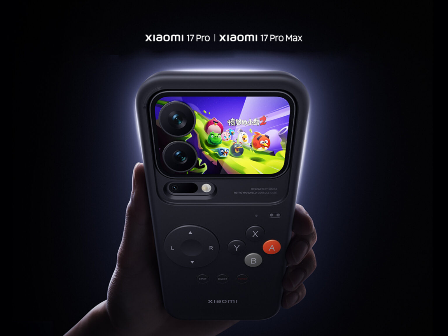 Xiaomi 17 Pro and Xiaomi 17 Pro Max transformed into novel retro gaming handhelds with Retro Handheld Console Case