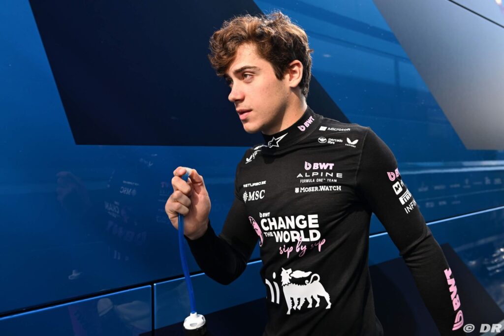 Colapinto admet ne pas être ‘assez rapide’ pour assurer son avenir