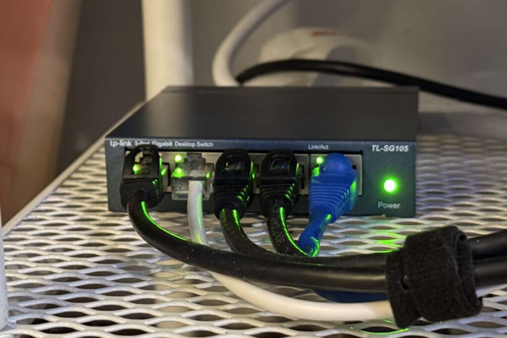 I adore this $13 ethernet switch so much, I bought 3 of them