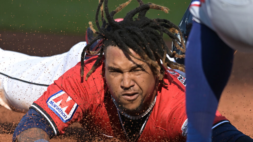 Guardians star makes a big blunder in Game 1 loss to Tigers Guardians star makes a big blunder in Game 1 loss to Tigers