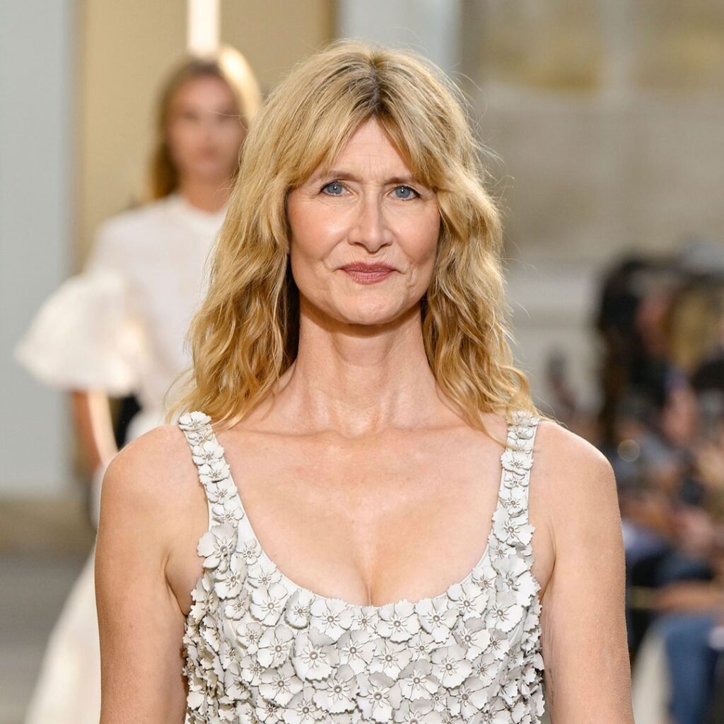 Laura Dern’s Runway Photos at Paris Fashion Week