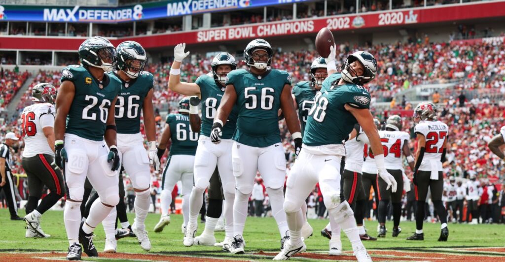 Why are the Eagles winning? Try the red zone Why are the Eagles winning? Try the red zone