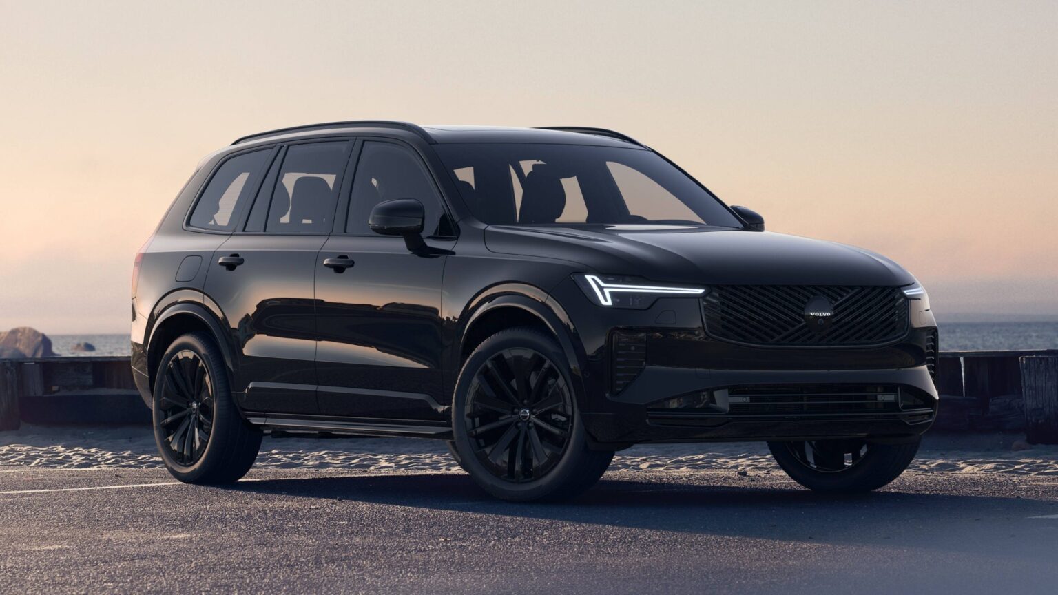 Darkness Comes for the U.K. as Volvo Introduces the 2026 XC90 Black Edition Hybrid SUV