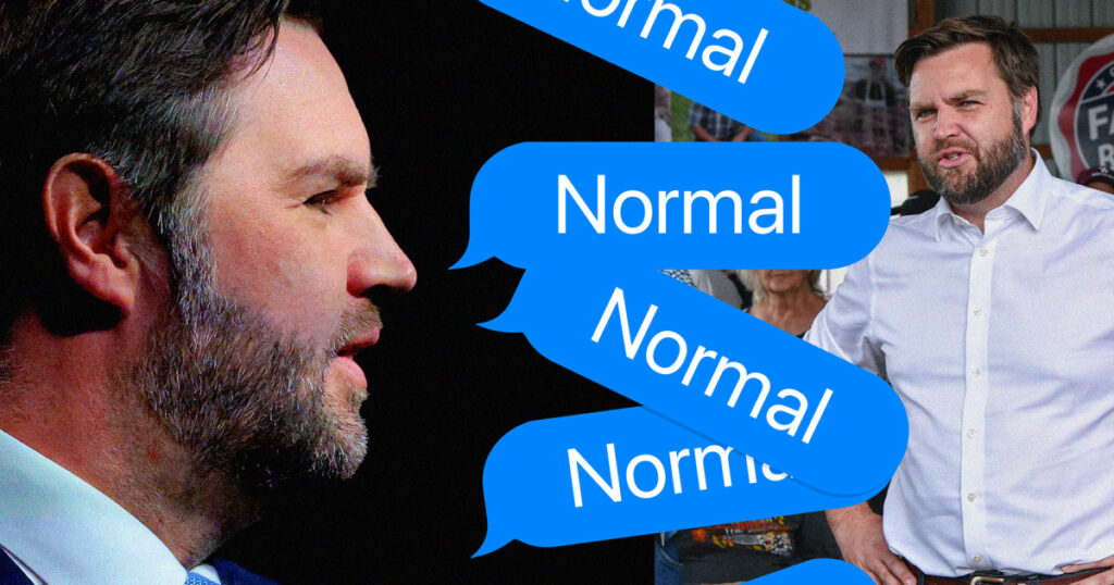 How ‘normal’ guides JD Vance’s political worldview