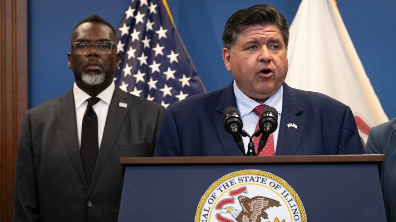 Trump Says Illinois Gov. and Chicago Mayor Should Be Jailed