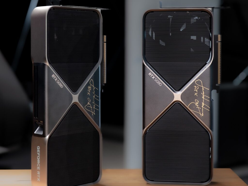 Nvidia is giving away two free RTX 5080 GPUs signed by CEO Jensen Huang