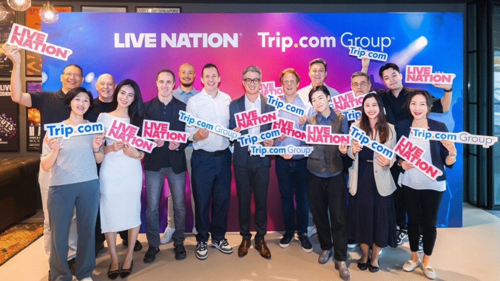 ‘Concert Tourism’ Keeps Growing — Live Nation Asia Inks Multi-Year Concert Packaging Deal with Trip.com