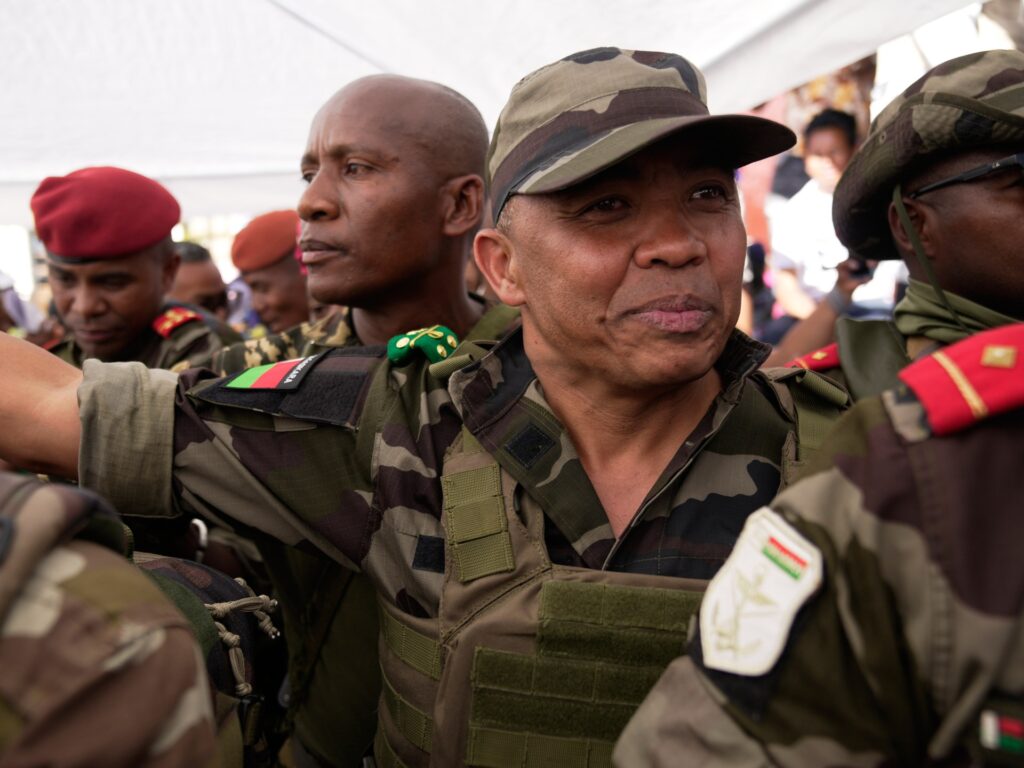 AU suspends Madagascar as military leader to be sworn in as president AU suspends Madagascar as military leader to be sworn in as president