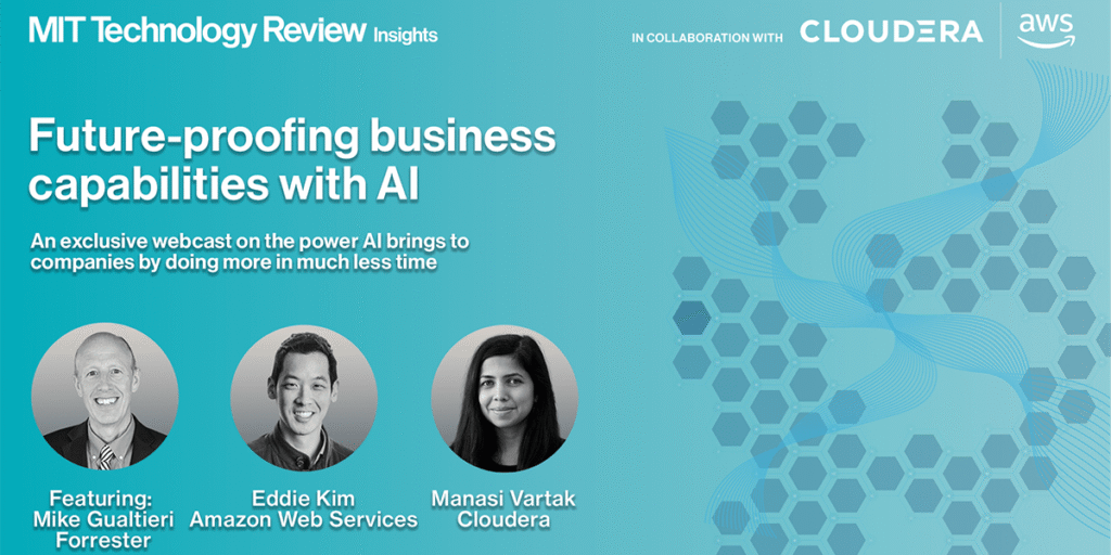 Future-proofing business capabilities with AI technologies