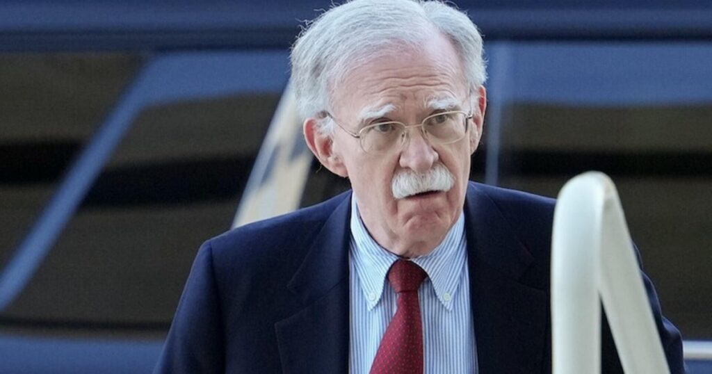 John Bolton faces 18 criminal counts for allegedly mishandling classified information