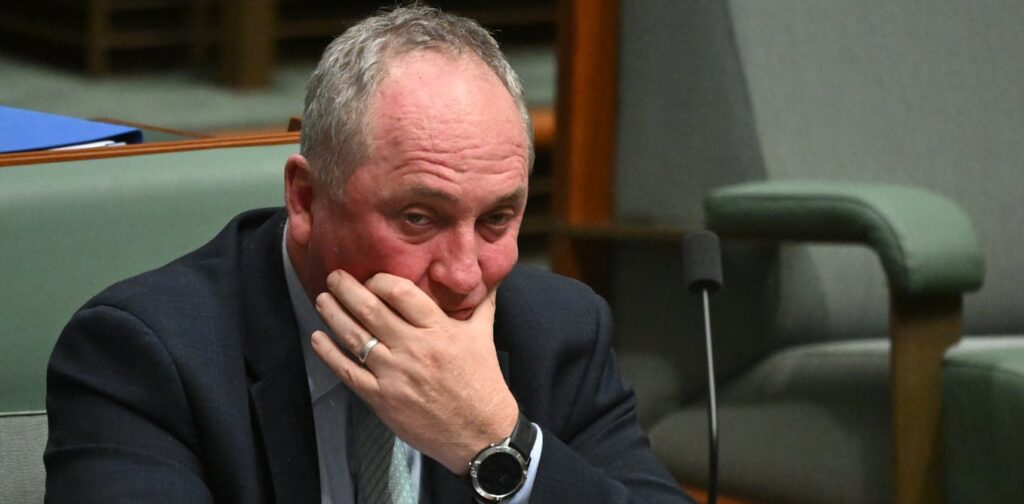 View from The Hill: Barnaby Joyce is doing again what he does best – disrupting