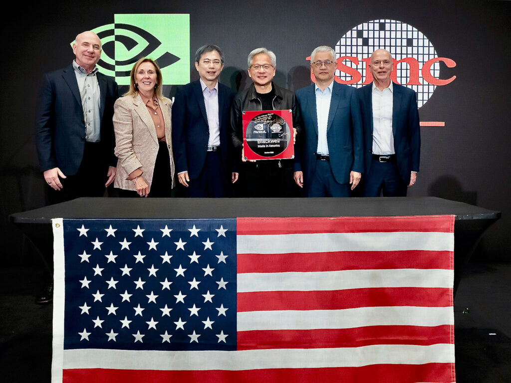 American-made Nvidia AI chips are now taped out by TSMC in US onshoring push