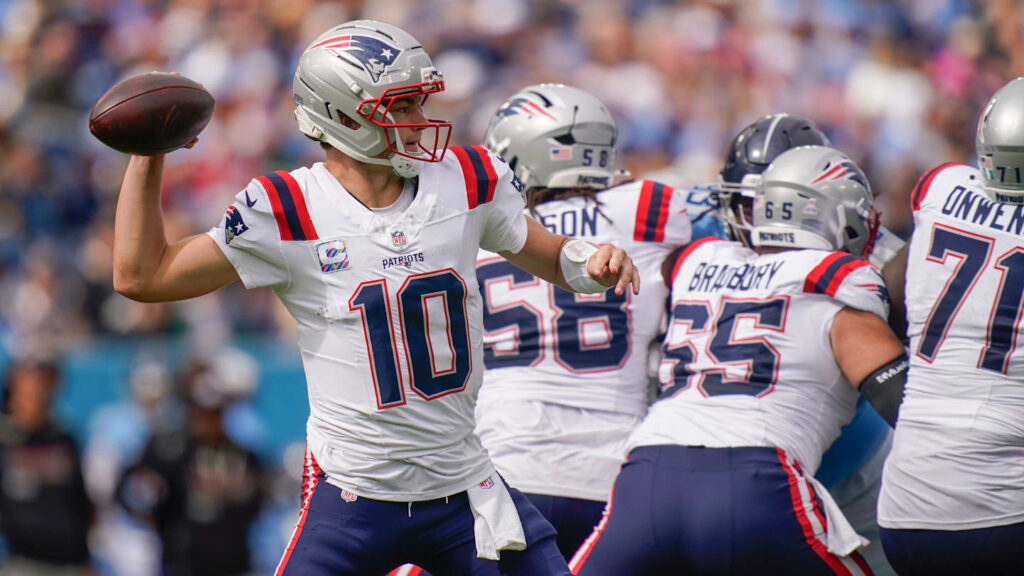 New England Patriots’ Drake Maye’s Insane TD Earns NFL First