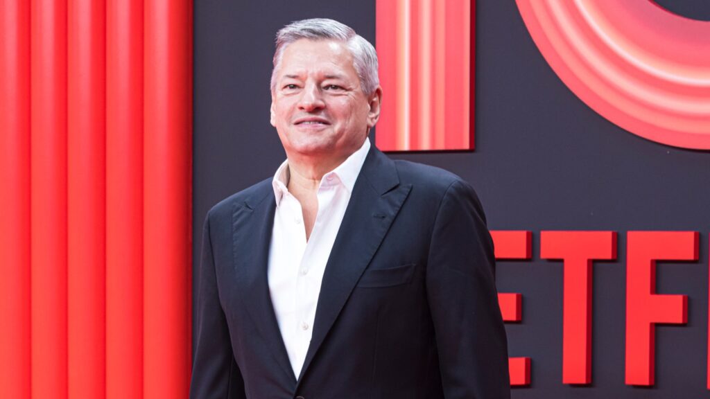 Netflix’s Ted Sarandos Reacts to Warner Bros.’ “For Sale” Sign, Mostly Deflects the Topic Netflix’s Ted Sarandos Reacts to Warner Bros.’ “For Sale” Sign, Mostly Deflects the Topic