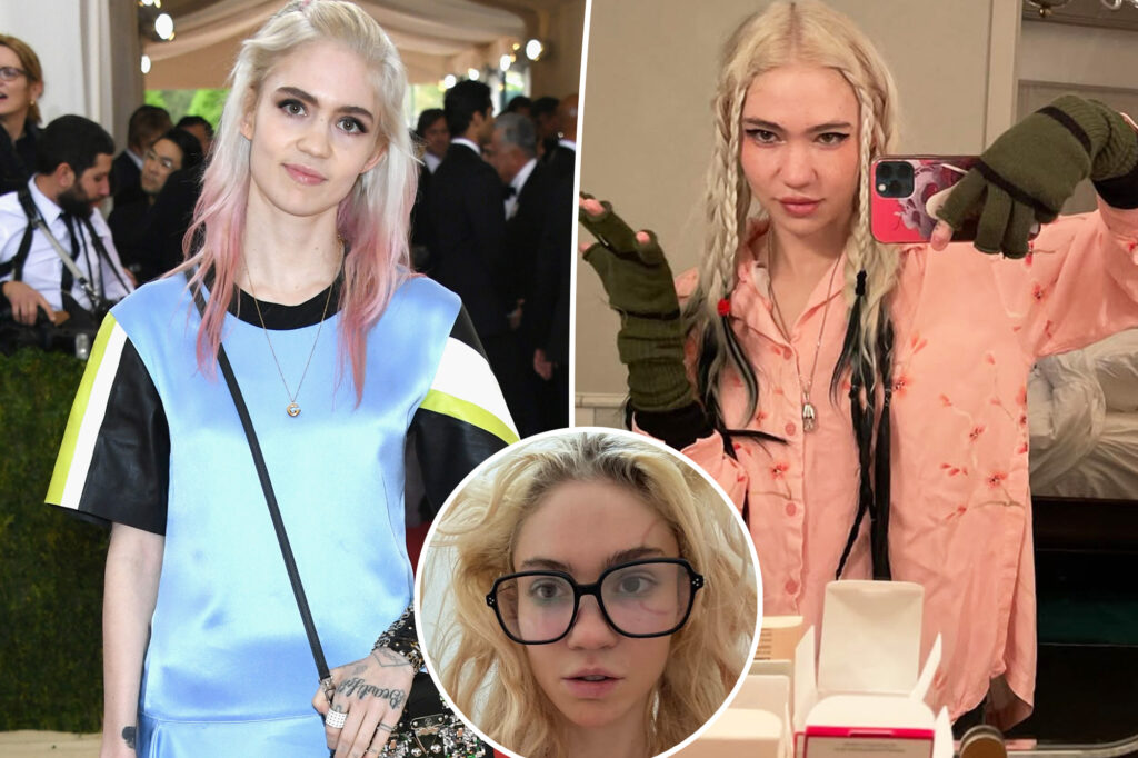 Grimes divides fans with ‘novel’ new face tattoo: ‘So confused’ Grimes divides fans with ‘novel’ new face tattoo: ‘So confused’