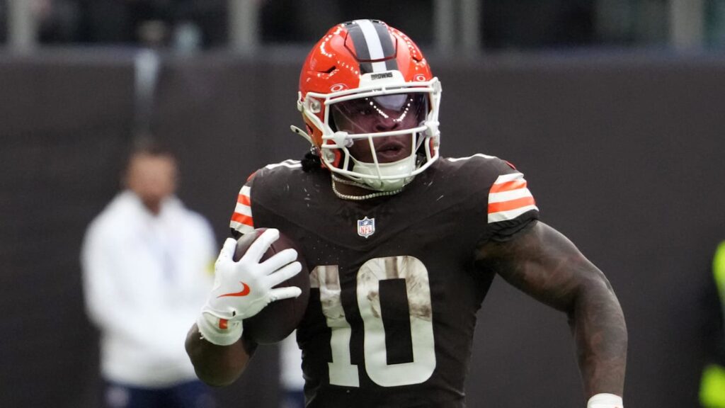 Why Browns’ Quinshon Judkins should be the Week 7 Rookie of the Week