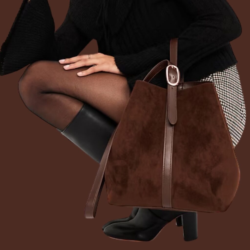 Shop an $18 Old Navy Brown Tote That Looks Like Real Suede