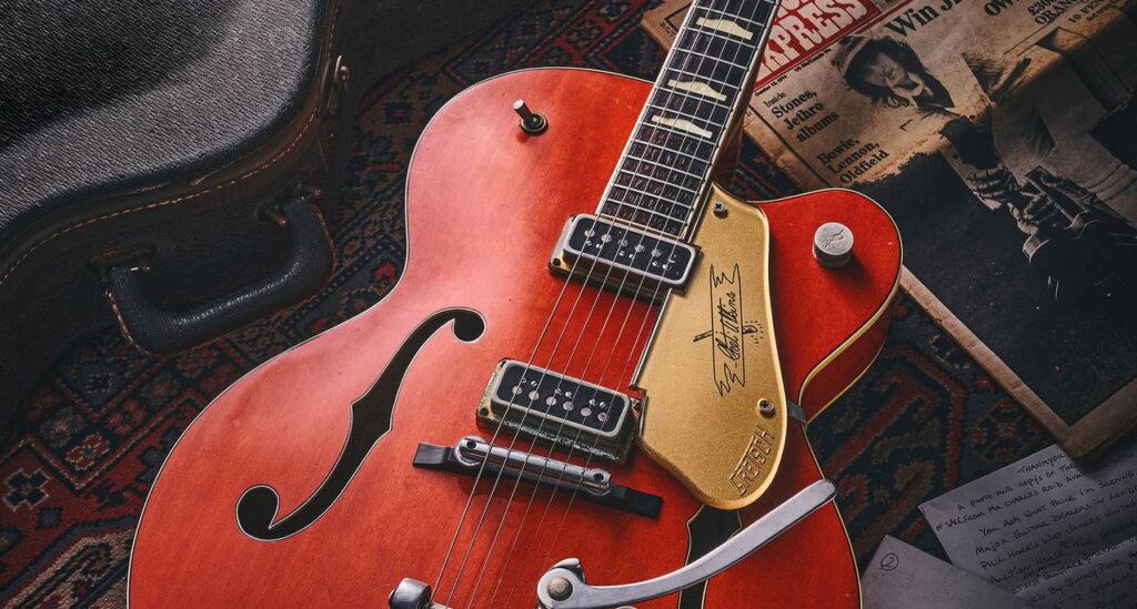 “Page must be mental giving away such a terrific guitar”: The incredible story of Jimmy Page’s 1957 Gretsch 6120 that fetched over $130,000 at auction – 50 years after the Led Zeppelin icon gave it away for free