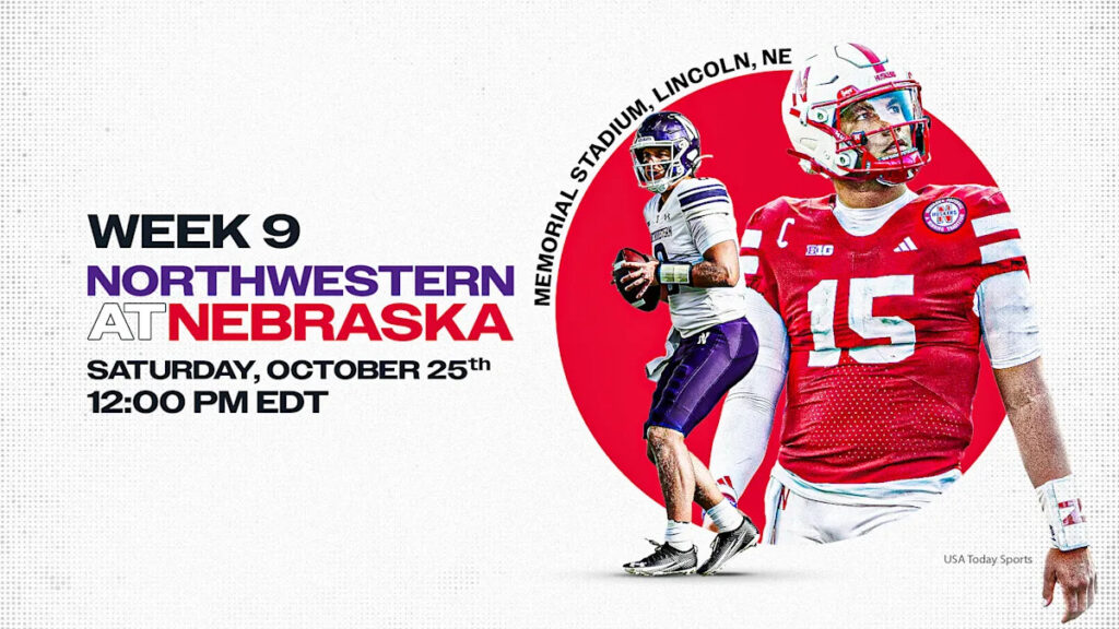 Nebraska vs. Northwestern live updates, stats and highlights