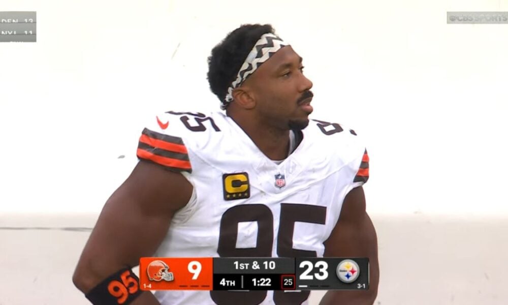 With Record-Setting Outing, Myles Garrett Surpasses T.J. Watt In Career Sacks With Record-Setting Outing, Myles Garrett Surpasses T.J. Watt In Career Sacks