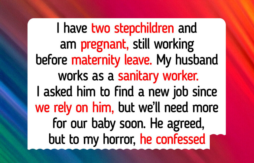 I Refuse to Let My Husband Do a Sanitary Job—His Excuse Left Me Stunned