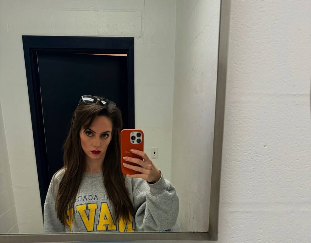 Jordon Hudson references disastrous Bill Belichick interview with cheeky Halloween costume