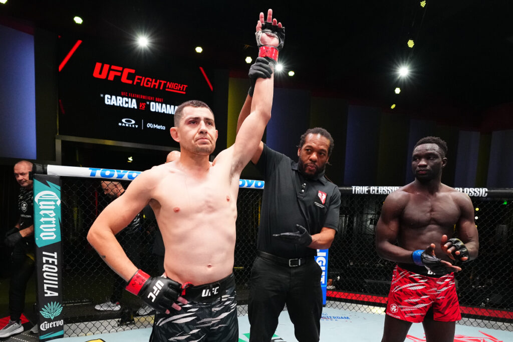 David Onama speaks out following UFC Vegas 110 loss to Steve Garcia