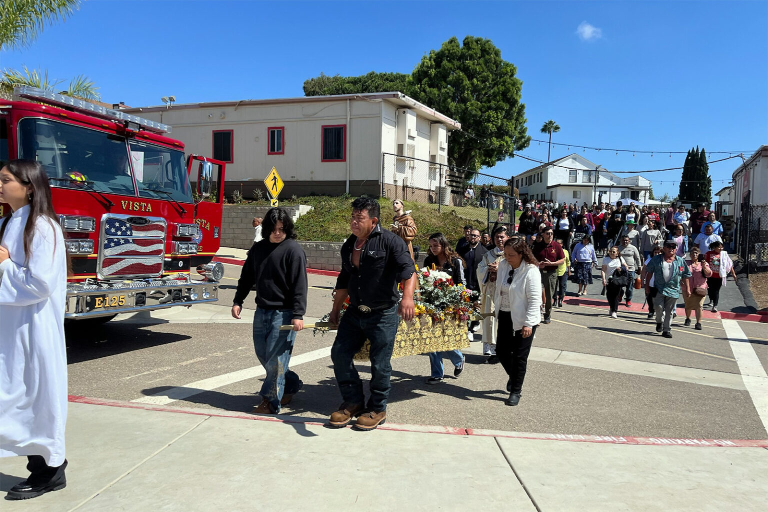 The Catholic megaparish packing City Hall for immigrant safety