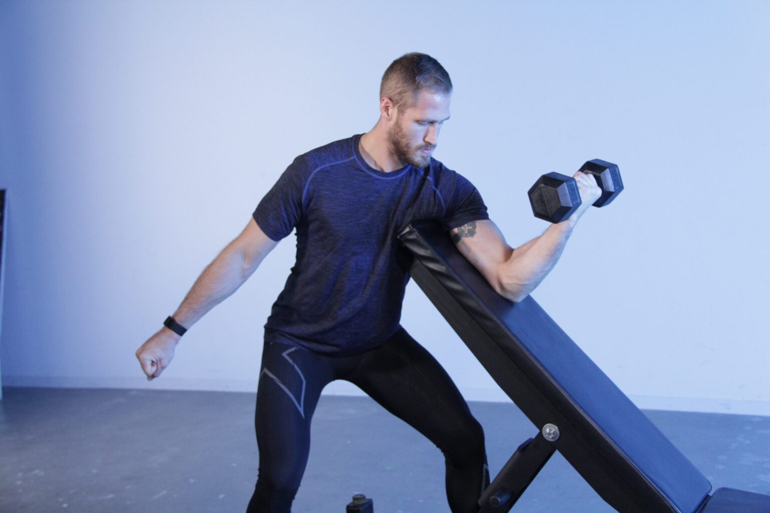 Blow Up Your Biceps With the Preacher Curl