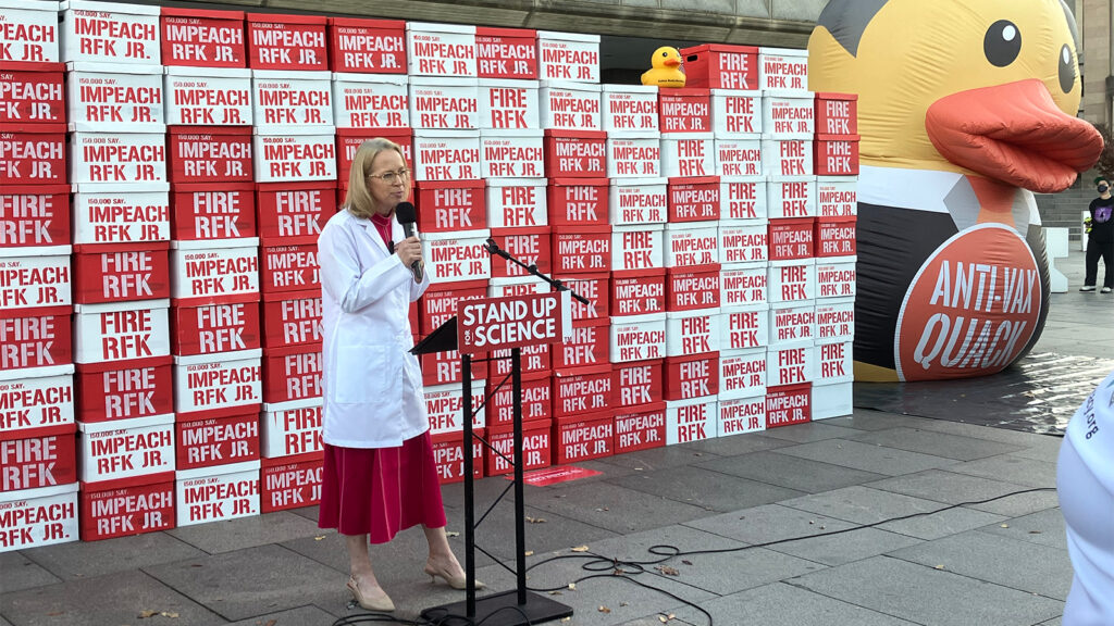 Public Health Workers March to HHS, Demand RFK Jr.’s Removal