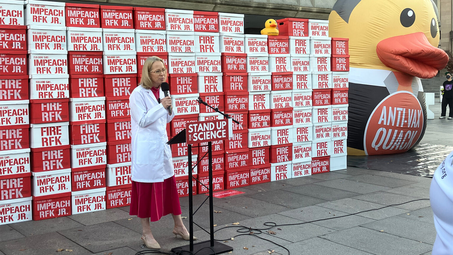 Public Health Workers March to HHS, Demand RFK Jr.’s Removal