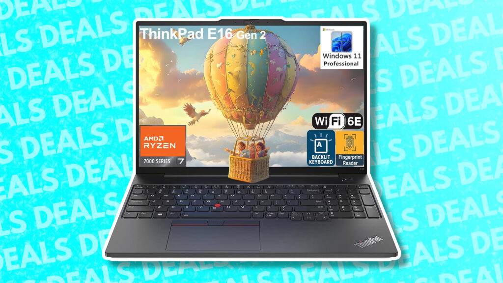 Get Lenovo’s decked-out Ryzen ThinkPad laptop for $400 off right now Get Lenovo’s decked-out Ryzen ThinkPad laptop for $400 off right now